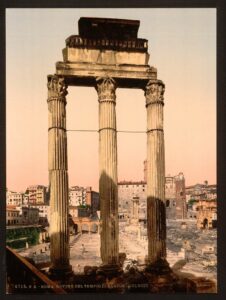 ruins-of-temple-of-castor-and-pollux-rome-italy